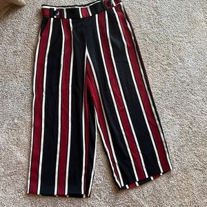 Zara striped pants
